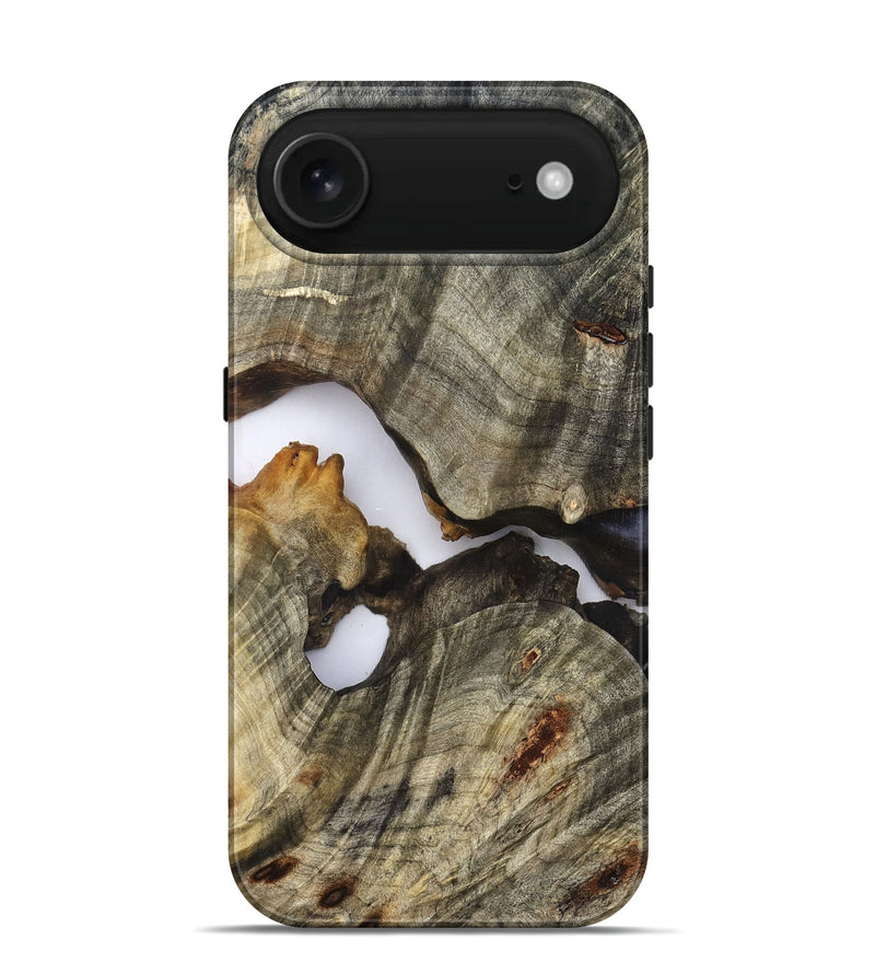 iPhone 17 Air Wood Live Edge Phone Case - Nevaeh (Clear, 824639)