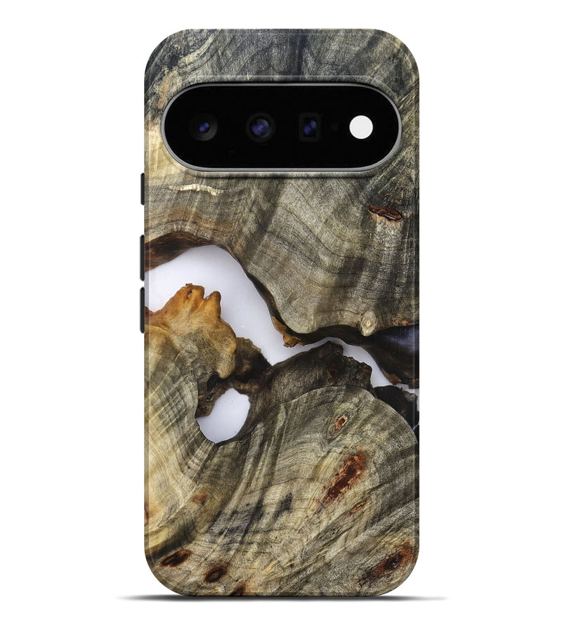 Pixel 11 Pro XL Wood Live Edge Phone Case - Nevaeh (Clear, 824639)