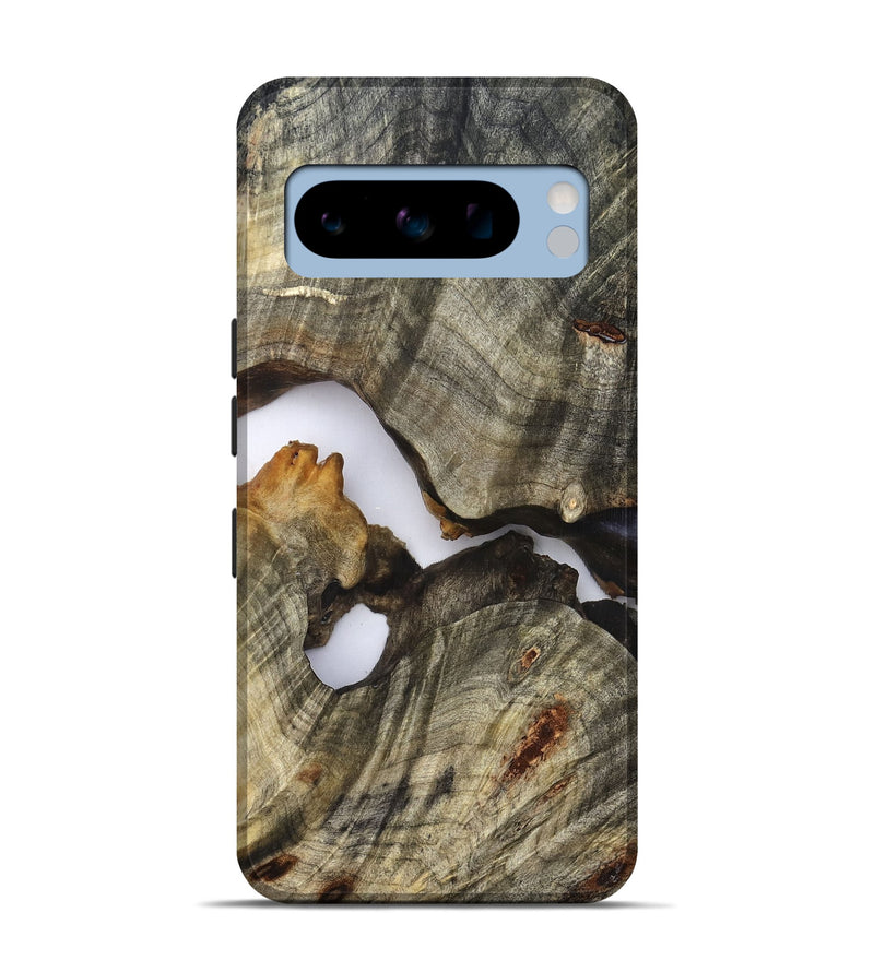 Pixel 8 Pro Wood Live Edge Phone Case - Nevaeh (Clear, 824639)