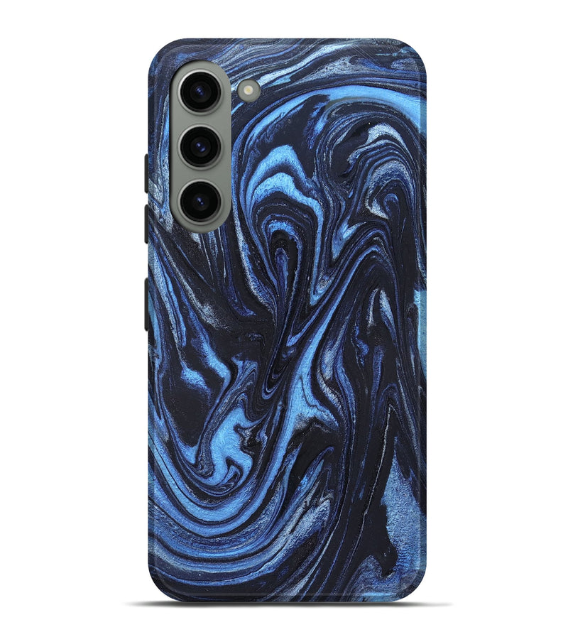 Galaxy S23 Plus ResinArt Live Edge Phone Case - Jeanine (Blue, 824640)