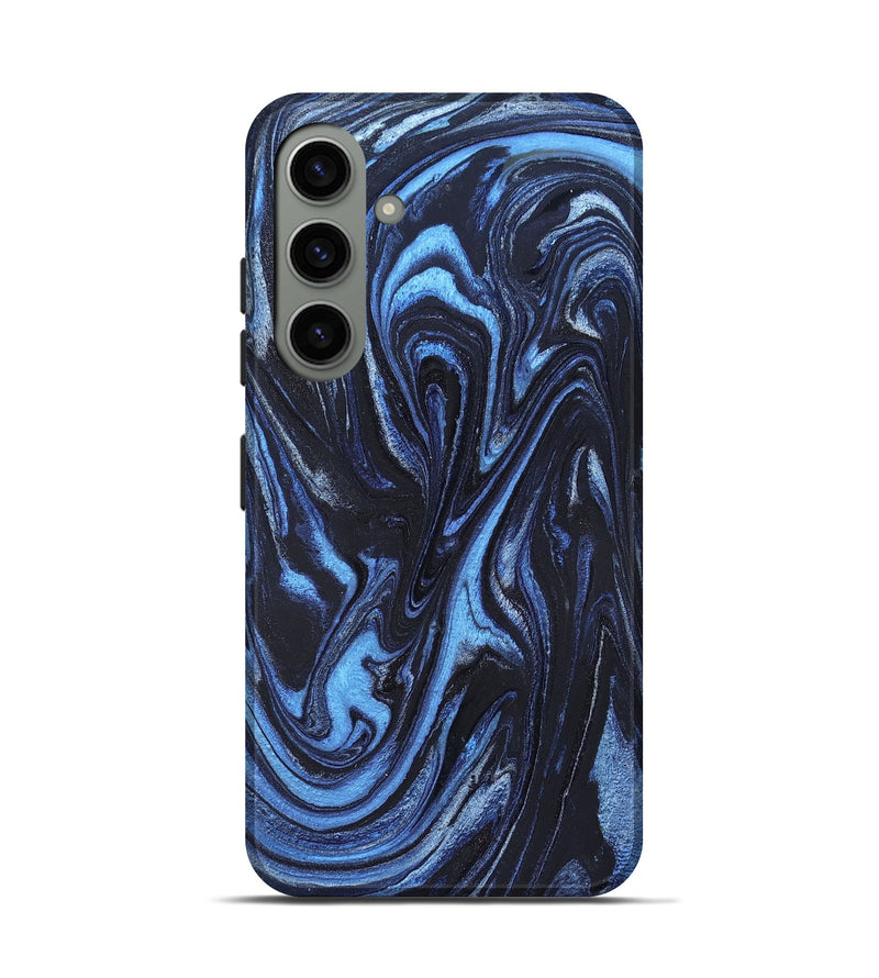 Galaxy S24 ResinArt Live Edge Phone Case - Jeanine (Blue, 824640)