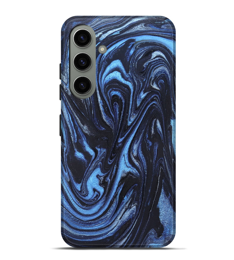 Galaxy S24 Plus ResinArt Live Edge Phone Case - Jeanine (Blue, 824640)