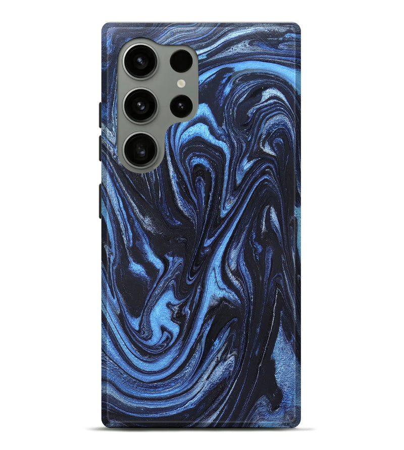 Galaxy S24 Ultra ResinArt Live Edge Phone Case - Jeanine (Blue, 824640)