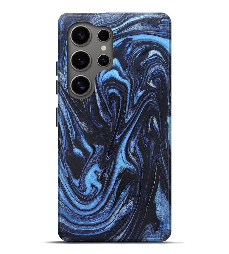 Galaxy S25 Ultra ResinArt Live Edge Phone Case - Jeanine (Blue, 824640)