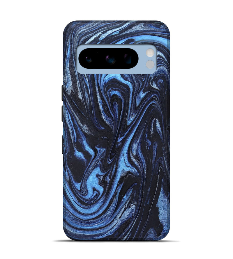 Pixel 8 Pro ResinArt Live Edge Phone Case - Jeanine (Blue, 824640)