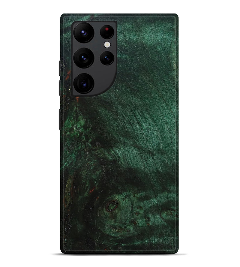 Galaxy S22 Ultra Wood Live Edge Phone Case - Lavar (Solid Wood, 824642)