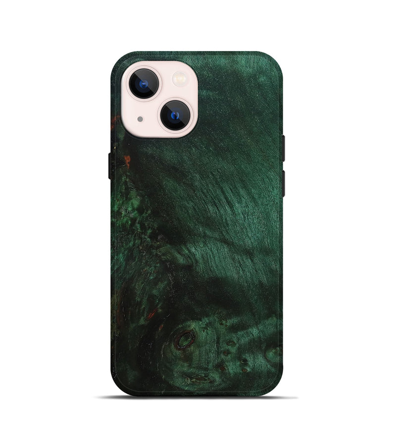 iPhone 13 mini Wood Live Edge Phone Case - Lavar (Solid Wood, 824642)