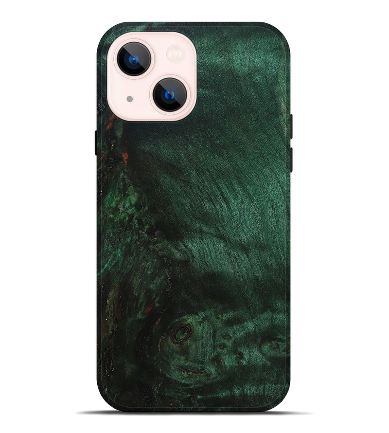 iPhone 14 Plus Wood Live Edge Phone Case - Lavar (Solid Wood, 824642)