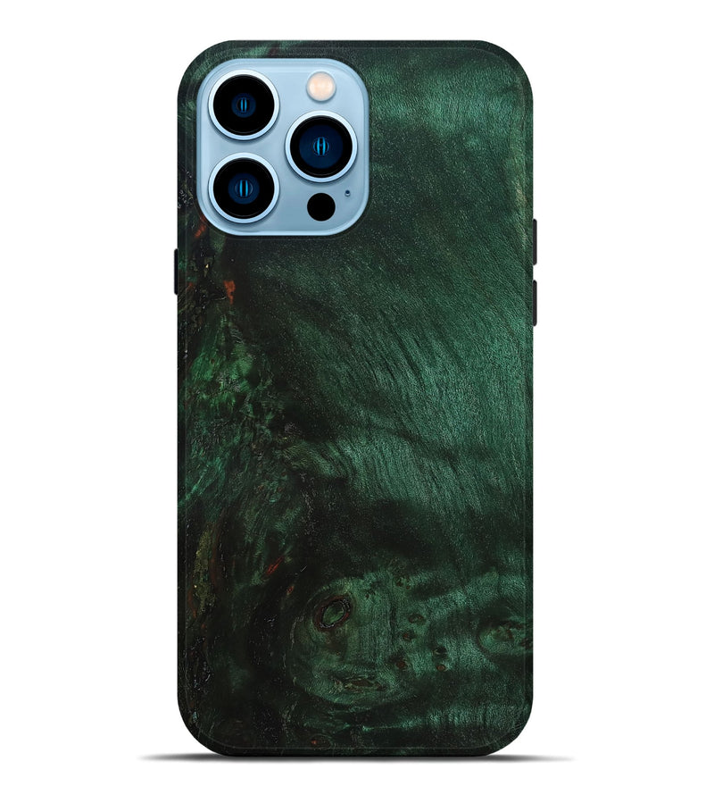 iPhone 14 Pro Max Wood Live Edge Phone Case - Lavar (Solid Wood, 824642)