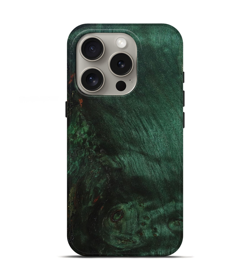 iPhone 16 Pro Wood Live Edge Phone Case - Lavar (Solid Wood, 824642)
