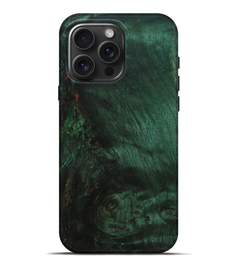 iPhone 16 Pro Max Wood Live Edge Phone Case - Lavar (Solid Wood, 824642)