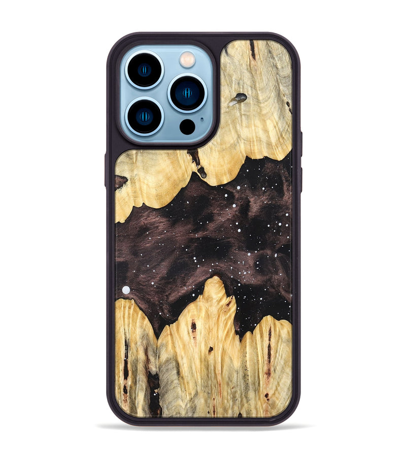 iPhone 14 Pro Max Wood Phone Case - Brylee (Cosmos, 824644)