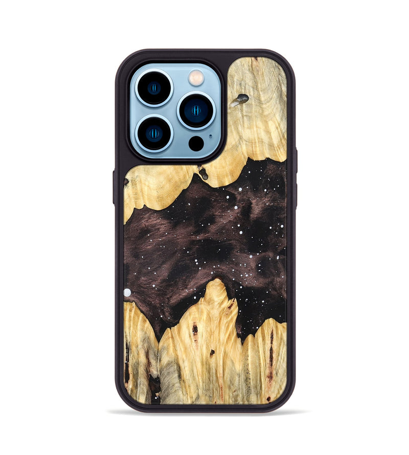 iPhone 14 Pro Wood Phone Case - Brylee (Cosmos, 824644)