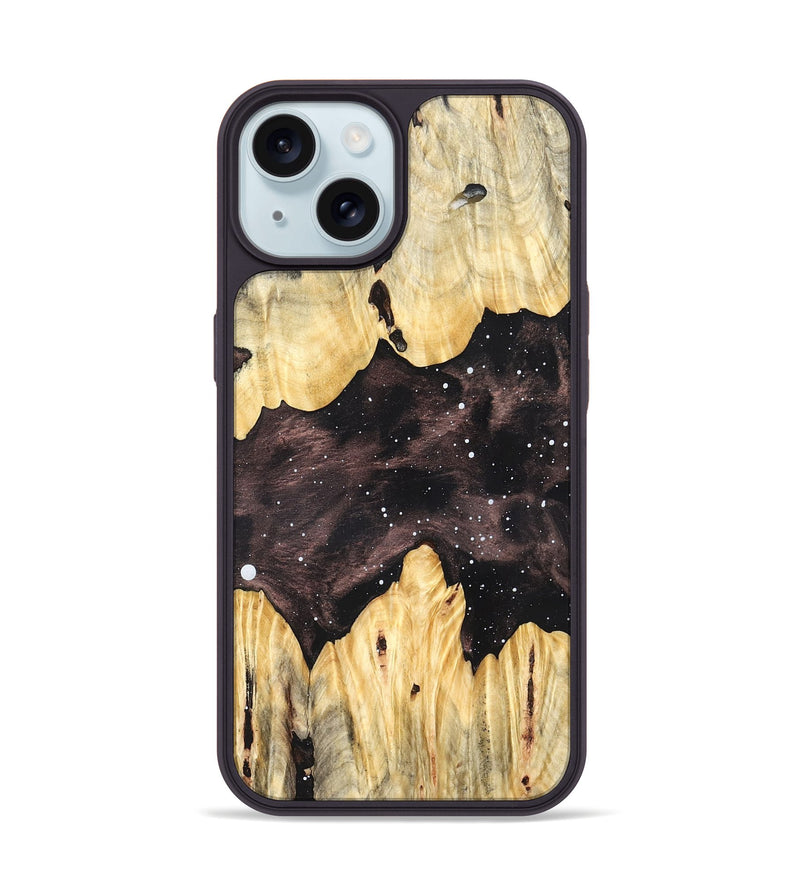 iPhone 15 Wood Phone Case - Brylee (Cosmos, 824644)