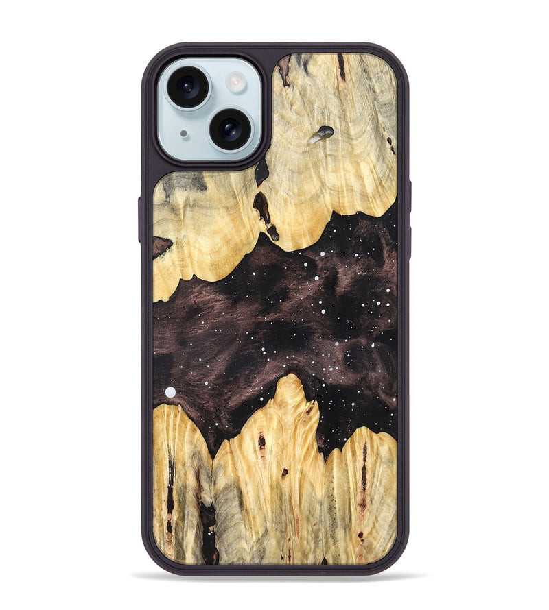 iPhone 15 Plus Wood Phone Case - Brylee (Cosmos, 824644)