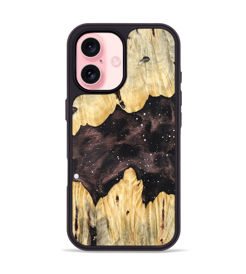 iPhone 16 Wood Phone Case - Brylee (Cosmos, 824644)