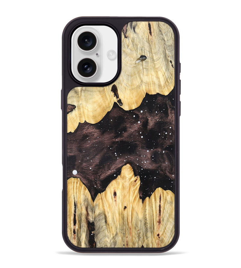 iPhone 16 Plus Wood Phone Case - Brylee (Cosmos, 824644)