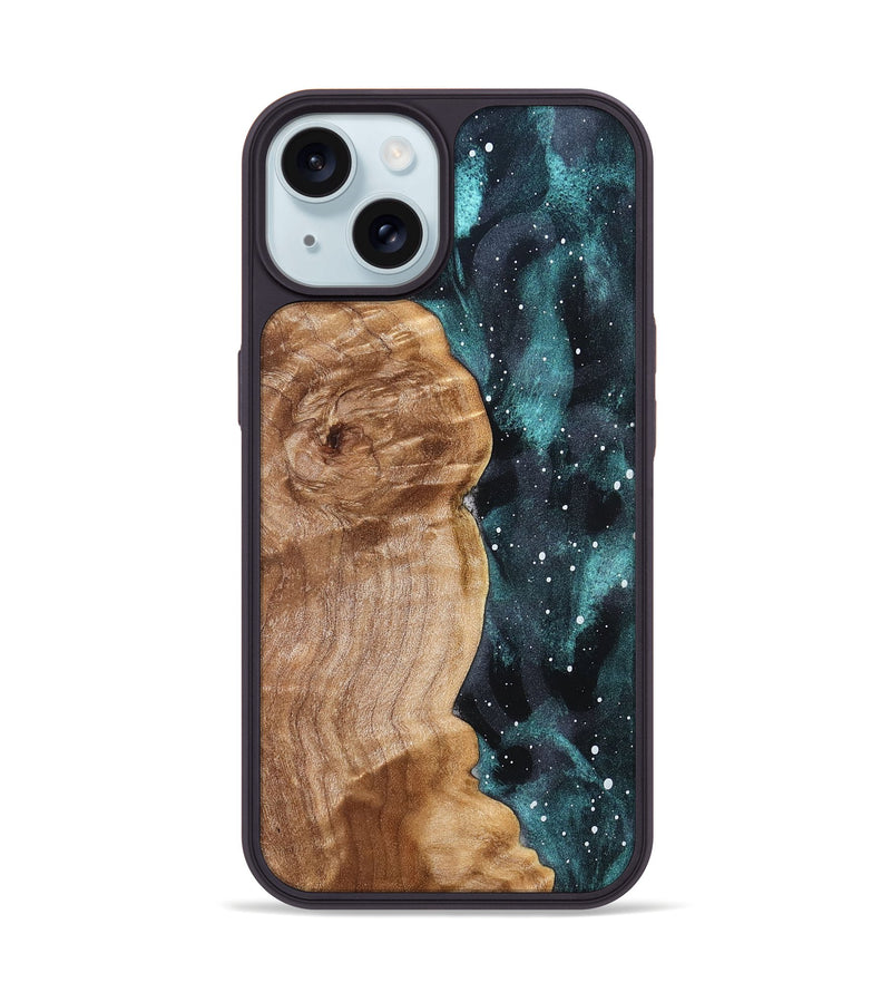 iPhone 15 Wood Phone Case - Chace (Cosmos, 824646)