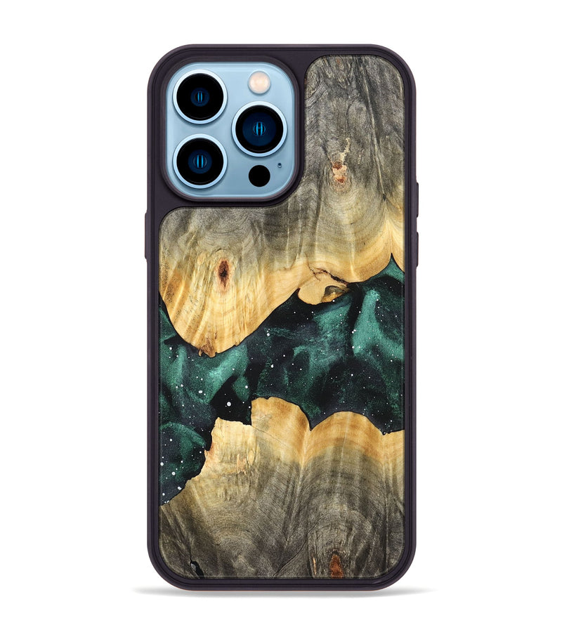 iPhone 14 Pro Max Wood Phone Case - Deshawn (Cosmos, 824649)