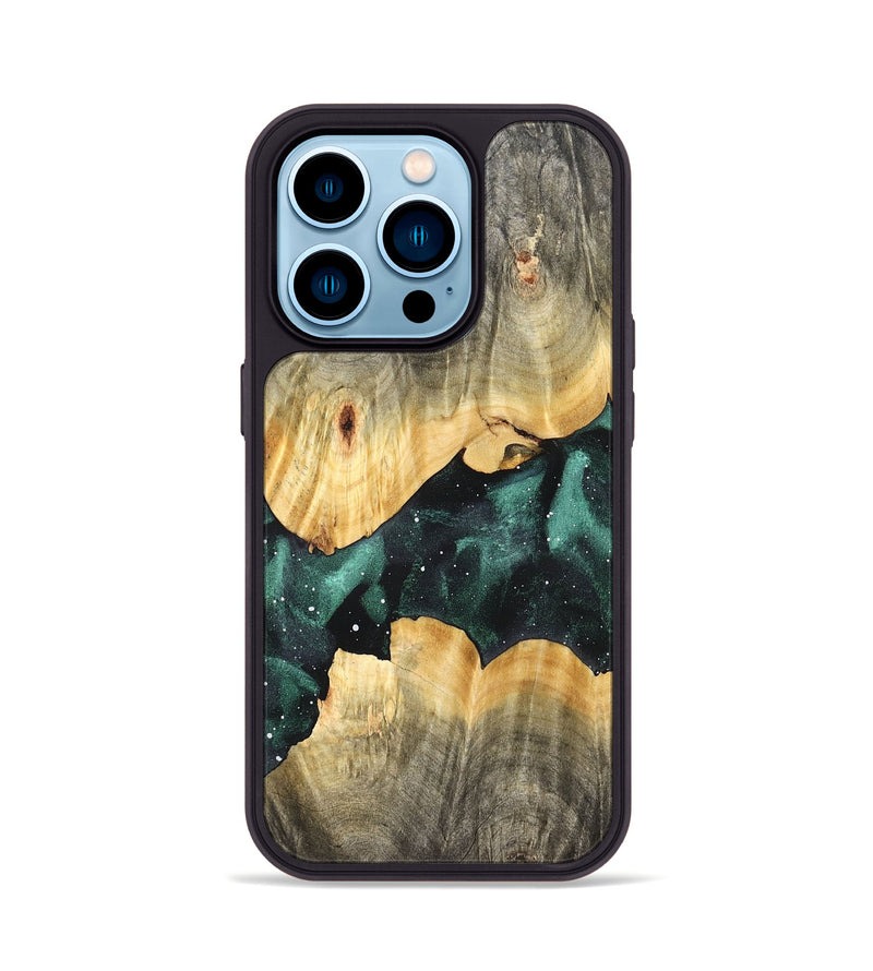 iPhone 14 Pro Wood Phone Case - Deshawn (Cosmos, 824649)
