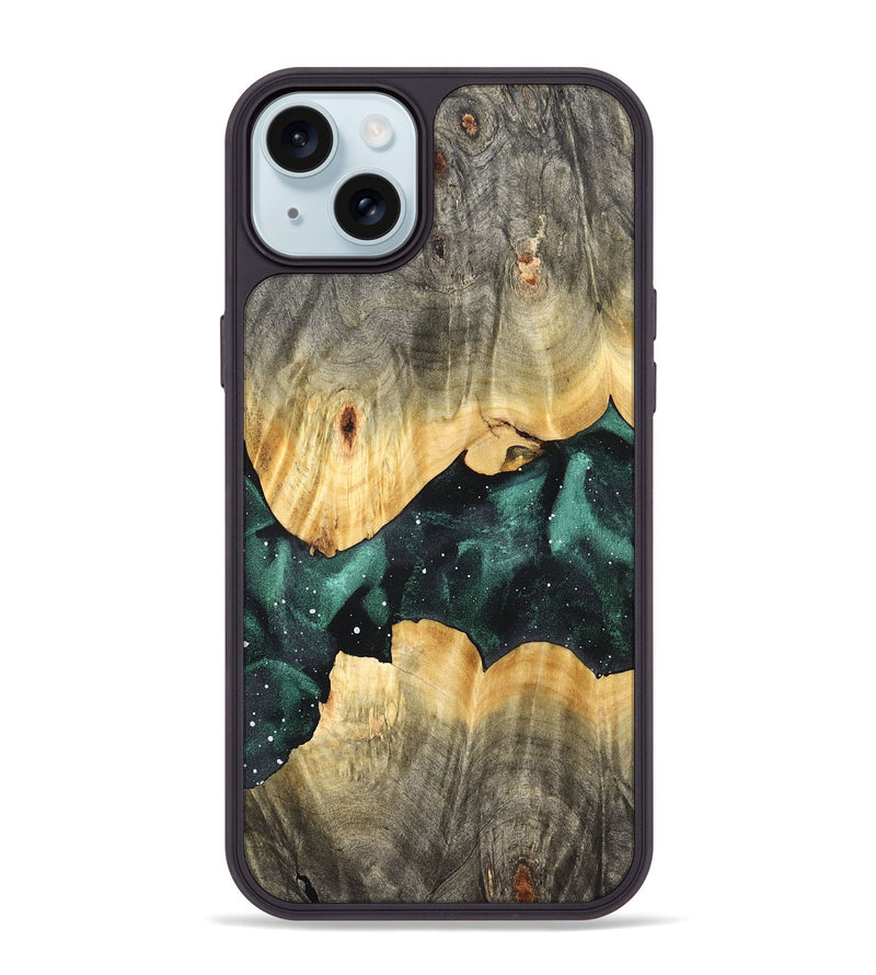 iPhone 15 Plus Wood Phone Case - Deshawn (Cosmos, 824649)