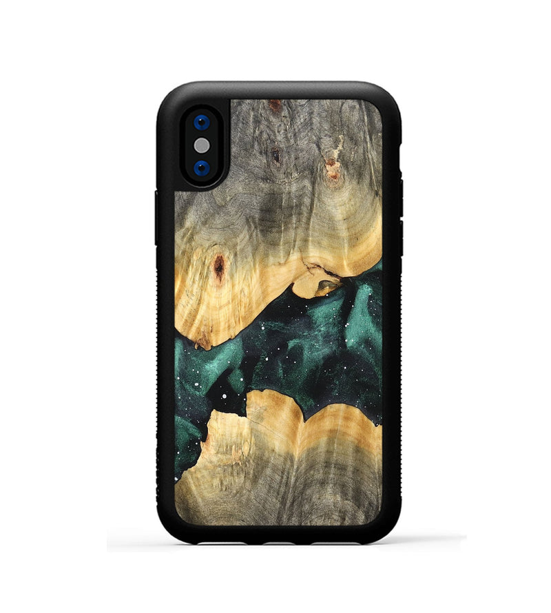 iPhone Xs Wood Phone Case - Deshawn (Cosmos, 824649)