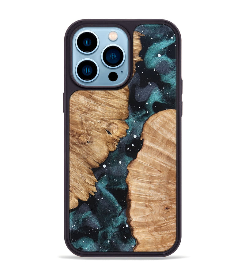 iPhone 14 Pro Max Wood Phone Case - Chynna (Cosmos, 824657)