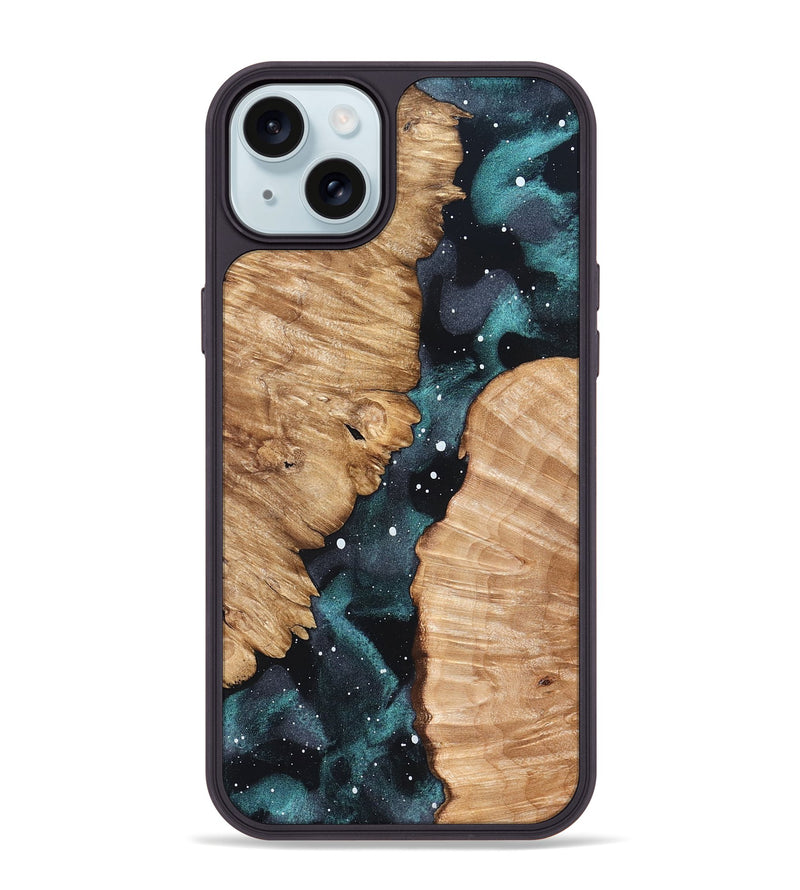 iPhone 15 Plus Wood Phone Case - Chynna (Cosmos, 824657)