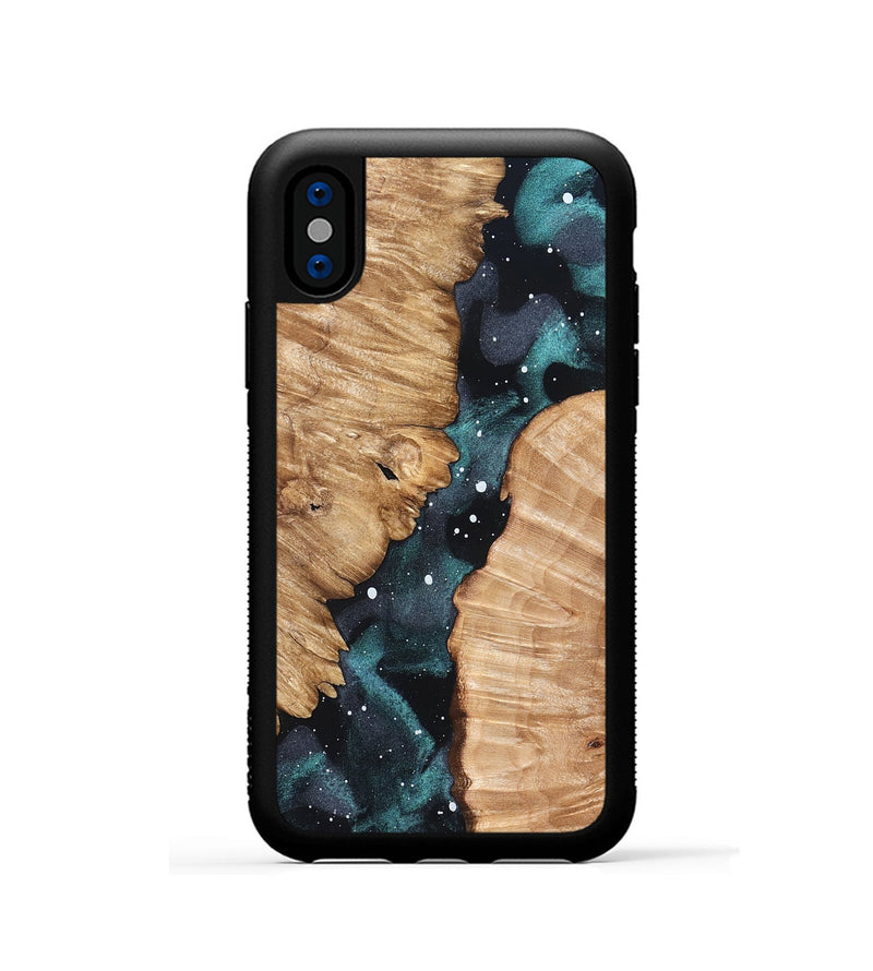 iPhone Xs Wood Phone Case - Chynna (Cosmos, 824657)