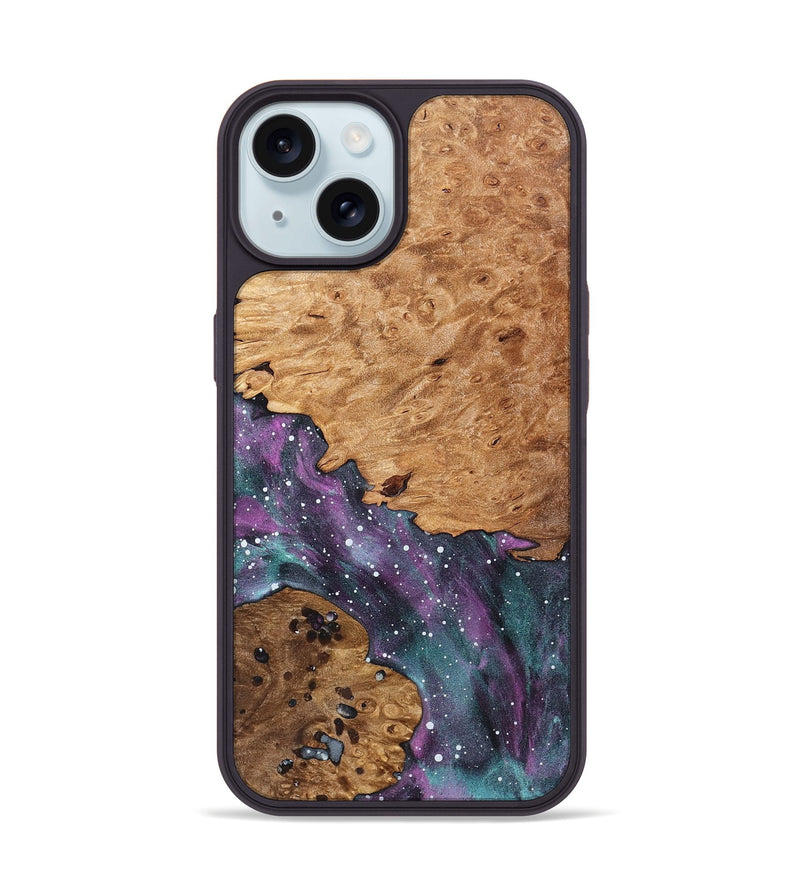 iPhone 15 Wood Phone Case - Nell (Cosmos, 824658)