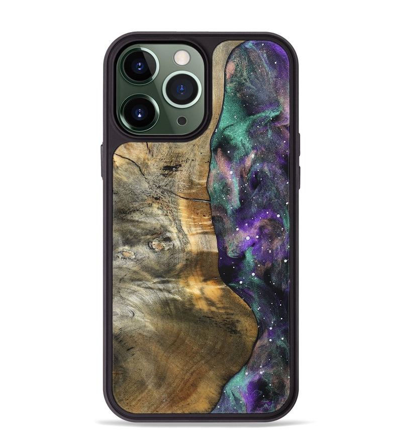 iPhone 13 Pro Max Wood Phone Case - Felecia (Cosmos, 824659)