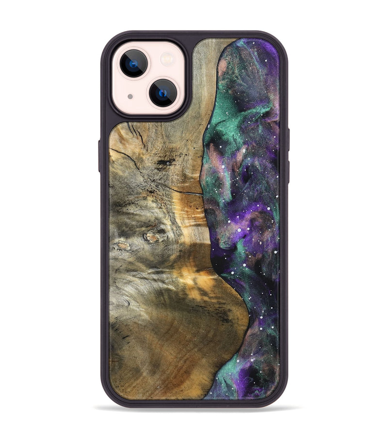iPhone 14 Plus Wood Phone Case - Felecia (Cosmos, 824659)