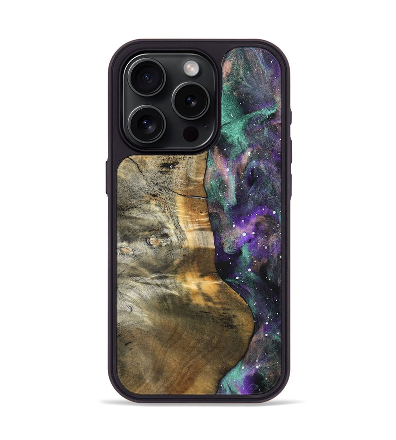 iPhone 15 Pro Wood Phone Case - Felecia (Cosmos, 824659)