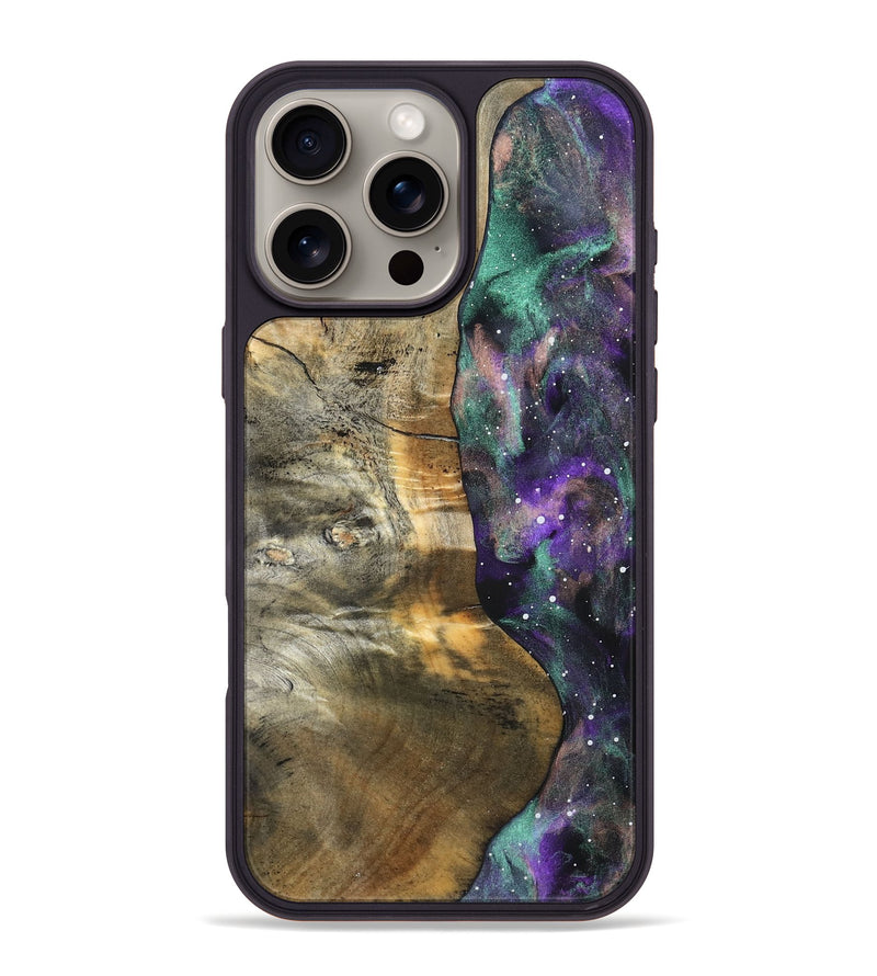 iPhone 16 Pro Max Wood Phone Case - Felecia (Cosmos, 824659)