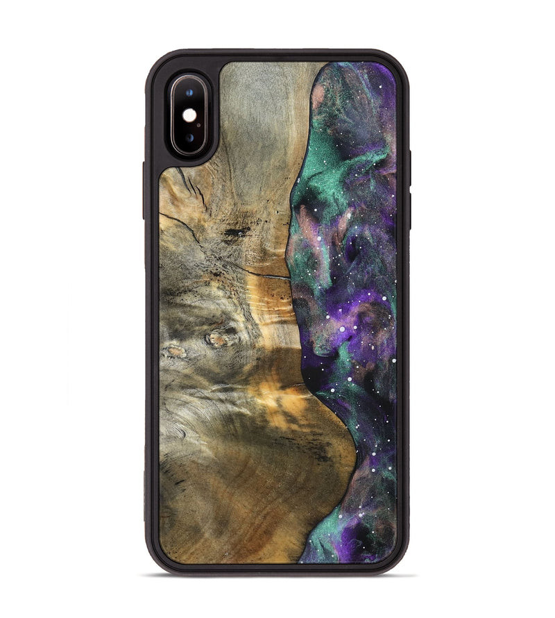 iPhone Xs Max Wood Phone Case - Felecia (Cosmos, 824659)