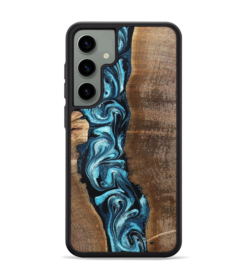 Galaxy S24 Plus Wood Phone Case - Adeline (Blue, 824663)