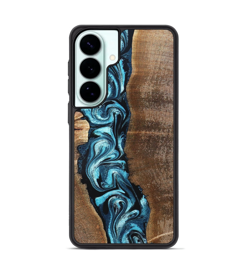 Galaxy S26 Plus Wood Phone Case - Adeline (Blue, 824663)