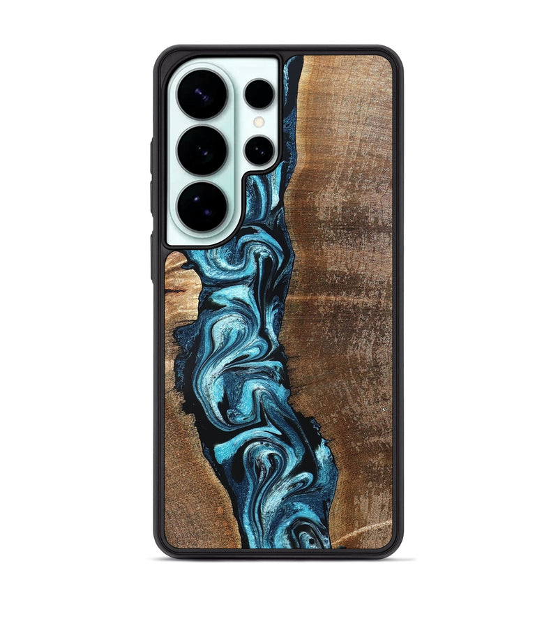 Galaxy S26 Ultra Wood Phone Case - Adeline (Blue, 824663)