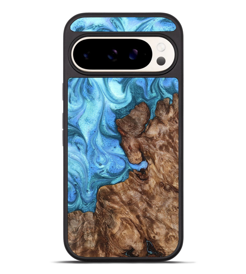 Pixel 9 Pro XL Wood Phone Case - Damon (Blue, 824664)