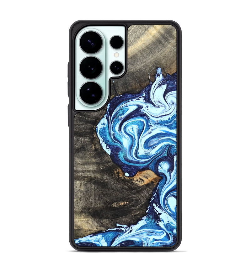 Galaxy S26 Ultra Wood Phone Case - Tessie (Blue, 824665)