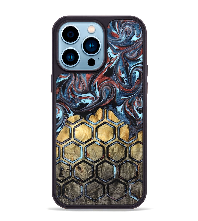 iPhone 14 Pro Max Wood Phone Case - Debbie (Pattern, 824667)