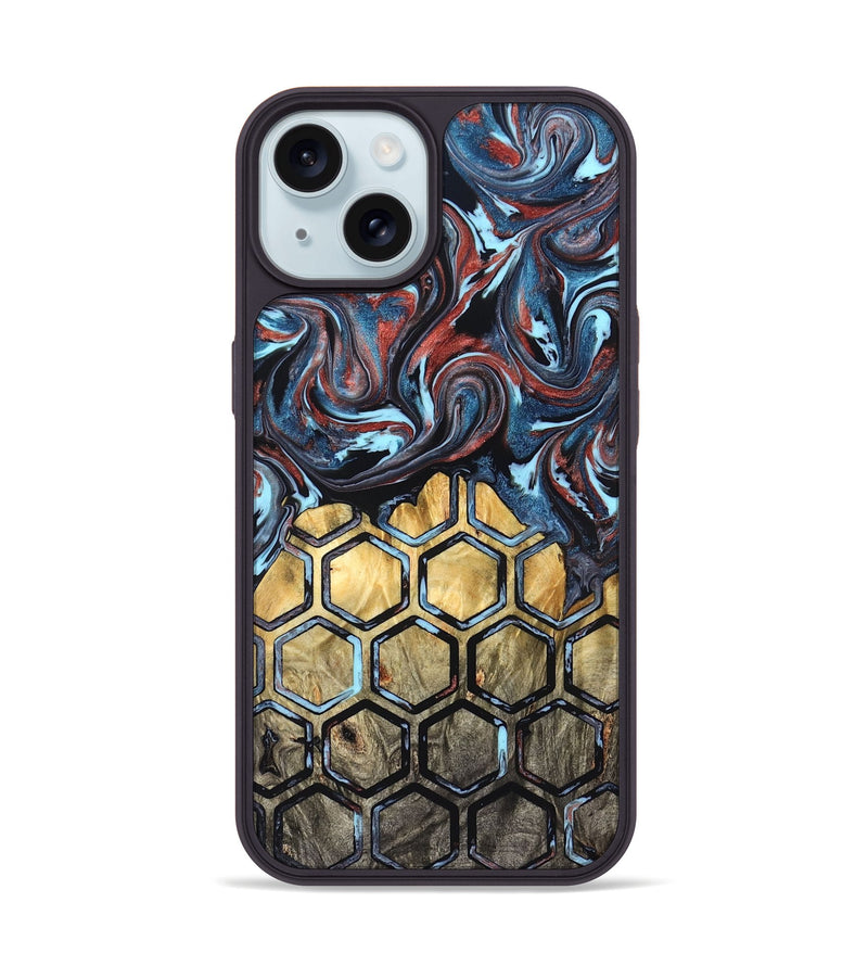 iPhone 15 Wood Phone Case - Debbie (Pattern, 824667)