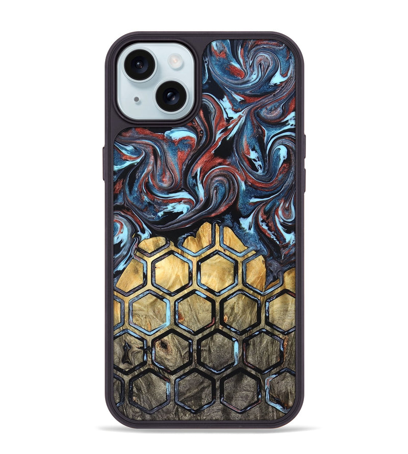 iPhone 15 Plus Wood Phone Case - Debbie (Pattern, 824667)