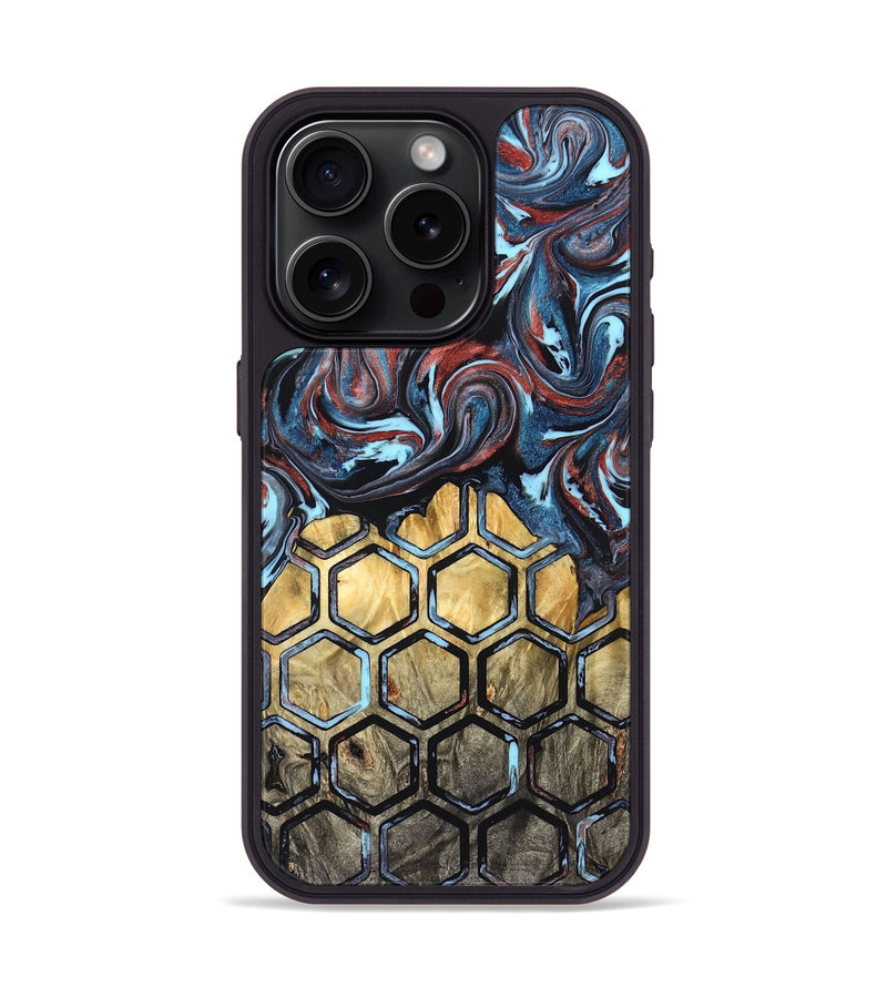 iPhone 15 Pro Wood Phone Case - Debbie (Pattern, 824667)