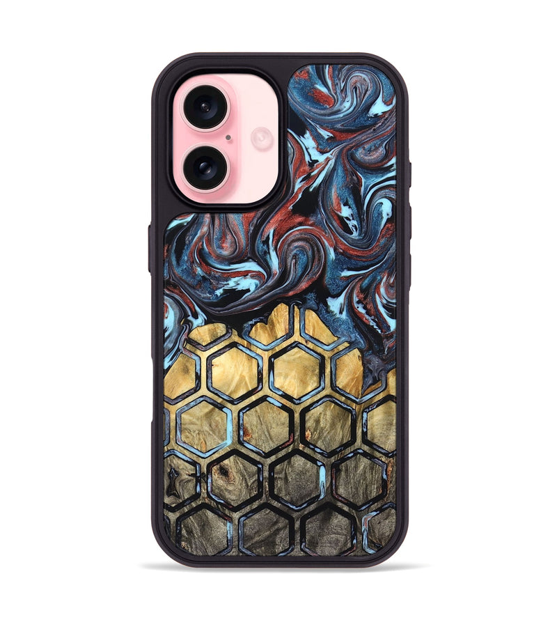 iPhone 16 Wood Phone Case - Debbie (Pattern, 824667)