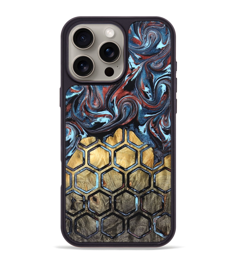 iPhone 16 Pro Max Wood Phone Case - Debbie (Pattern, 824667)