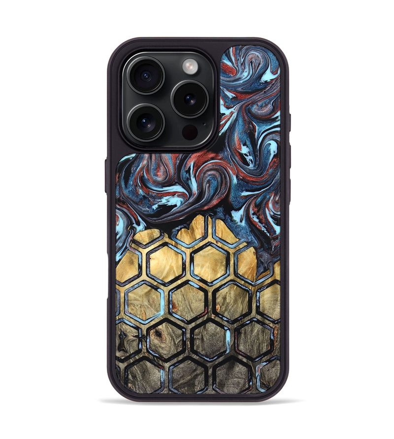 iPhone 16 Pro Wood Phone Case - Debbie (Pattern, 824667)