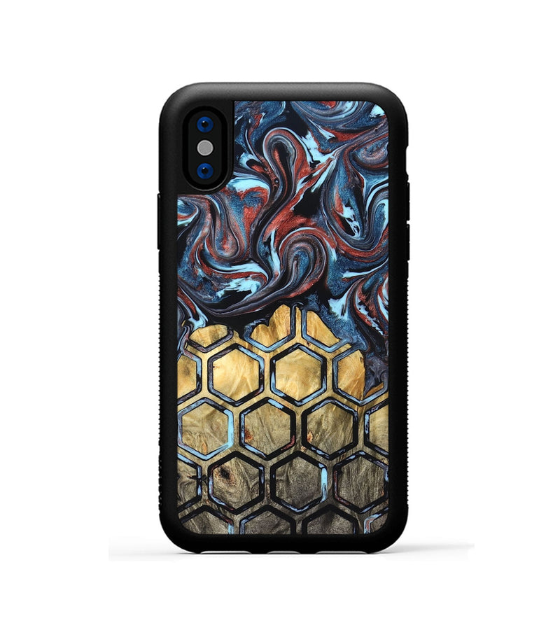 iPhone Xs Wood Phone Case - Debbie (Pattern, 824667)