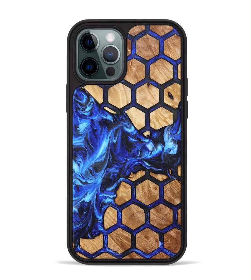 iPhone 12 Pro Max Wood Phone Case - Carina (Pattern, 824668)