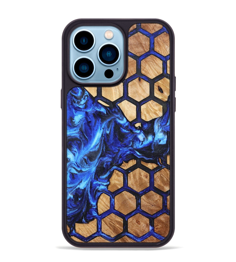 iPhone 14 Pro Max Wood Phone Case - Carina (Pattern, 824668)